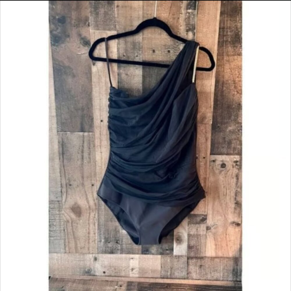 NWT CHIARA BONI LAPETITE ROBE ONE PIECE BATHING SUIT